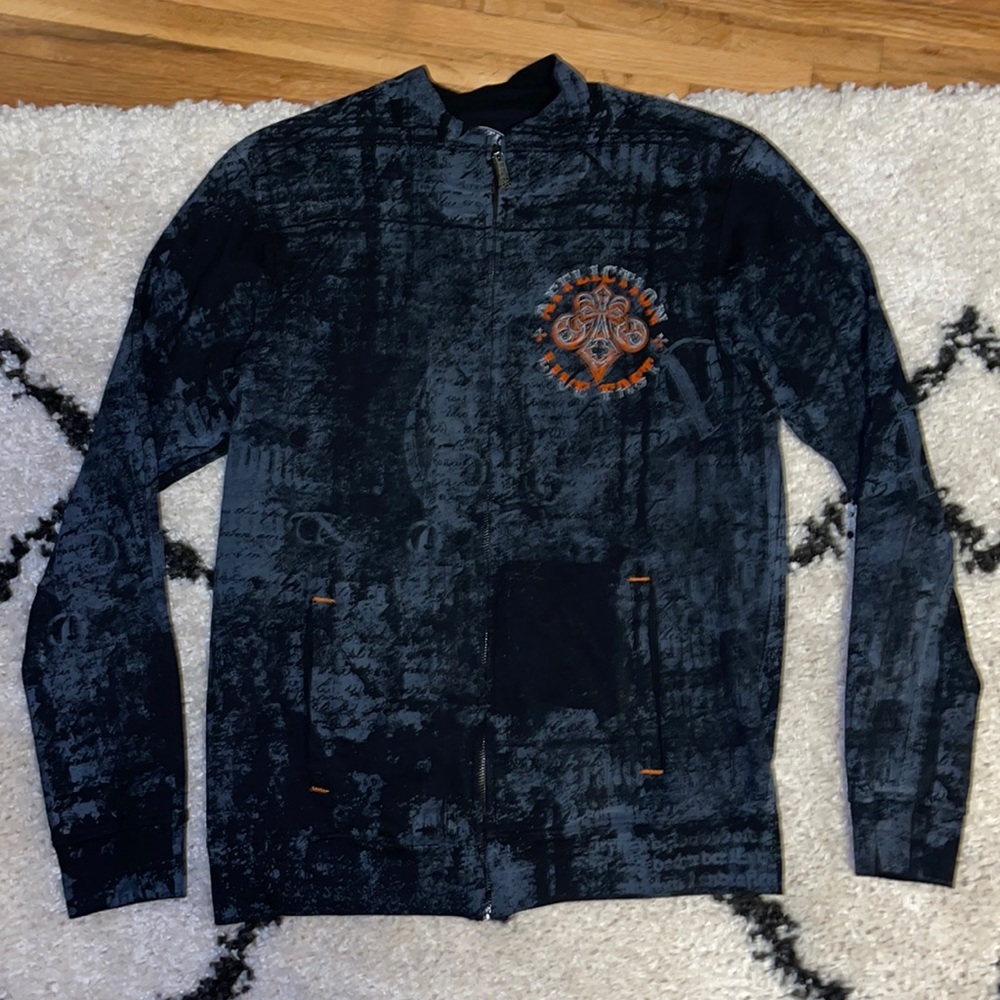 Affliction zip up